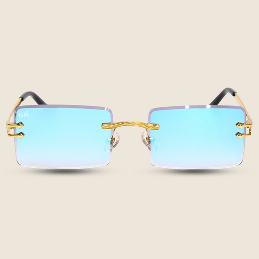 Retro OG II Blue Mirror