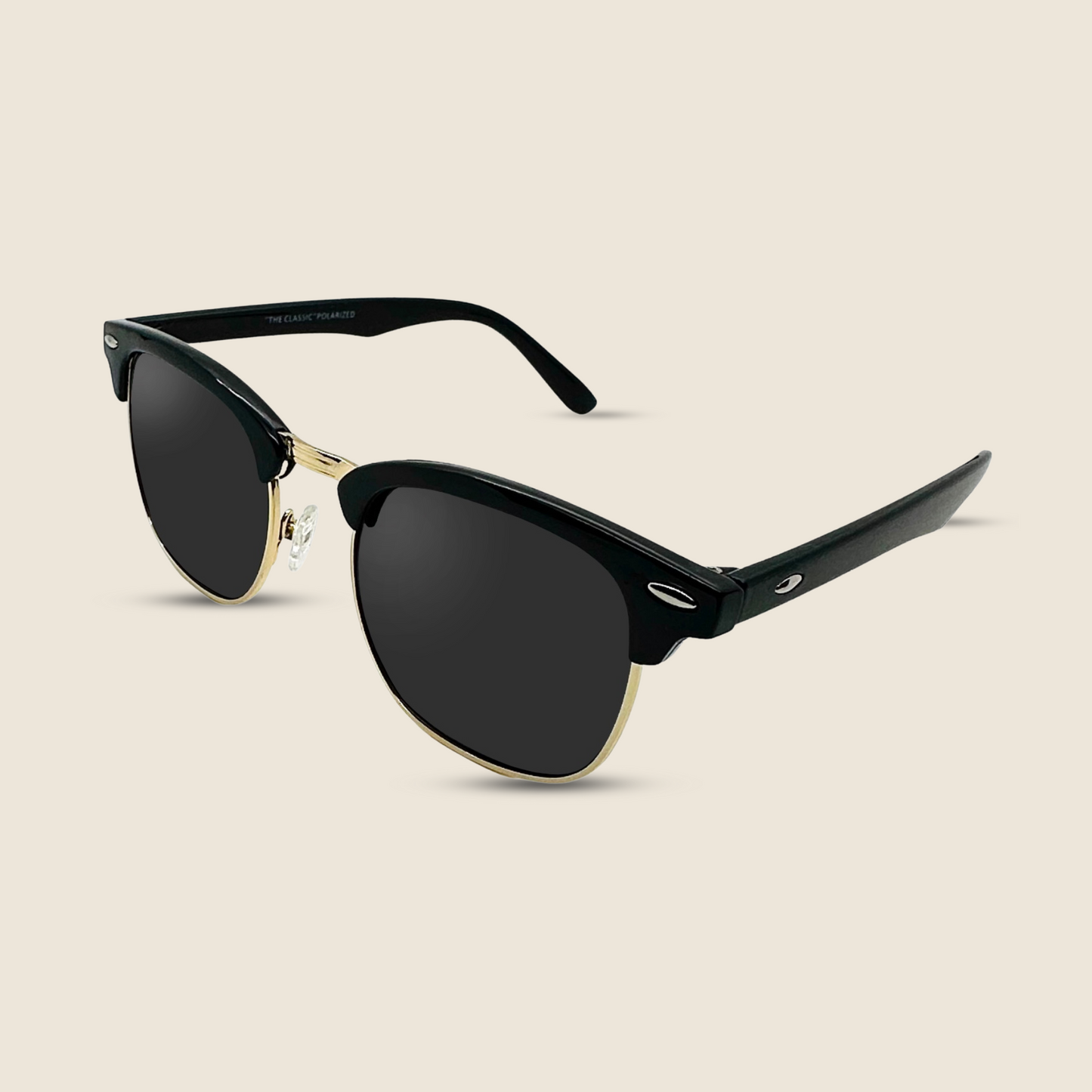 The Classic Matt Black & Silver (POLARIZED)
