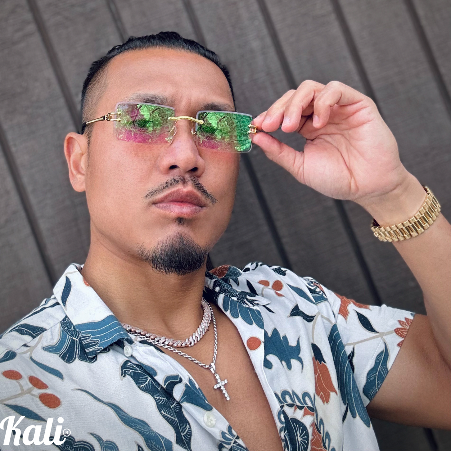 Retro OG II Green Mirror